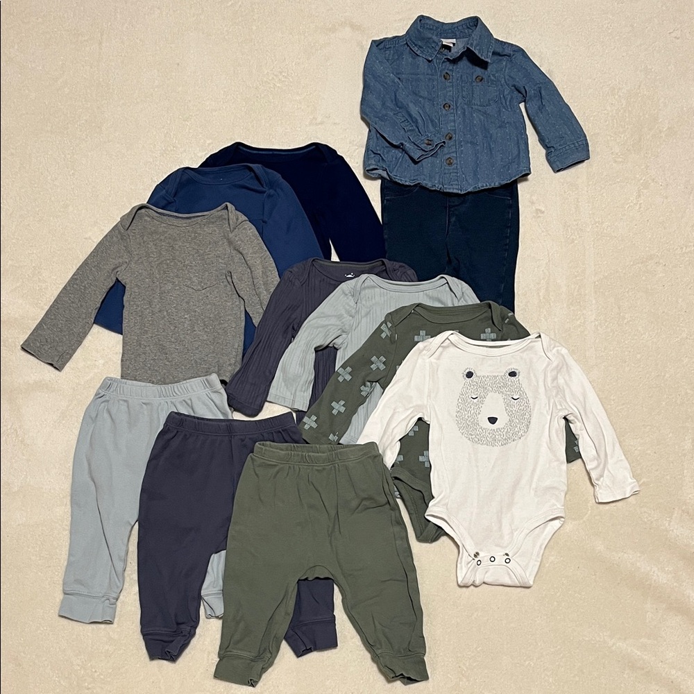 Cloud Island | Matching Outfit Lot 6-9M